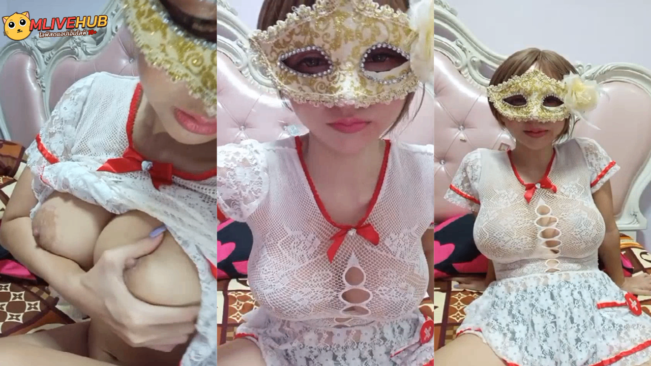 คลิปหลุดไลฟ์สด น้องโอปอ วัยรุ่นสาวไทยนมใหญ่ มานั่งไลฟ์สดช่วยตัวเอง โชว์เสียวอย่างเด็ด เอานิ้วเขี่ยเม็ดแตดแล้วร้องครางลั่น ก่อนหลั่งน้ำเงี่ยนแตกไหลเยิ้มออกรูหีเหนียวๆเลย