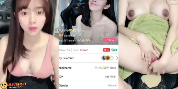 คลิปหลุดMlive IDX-83671521 น้องNaNa มาแย้ว สาวสวยน่ารักนมใหญ่ไลฟ์สดแก้ผ้าโชว์เสียว นั่งนุ่งผ้าเช็ดตัวโชว์นมแหวกหีเกี่ยวเบ็ดช่วยตัวเองครางเสียวล้วงหียับๆน้ำแตกหีแฉะ