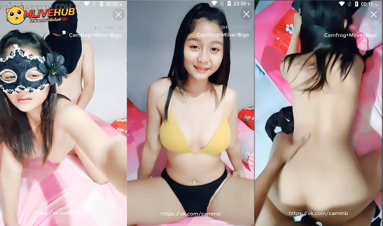 คลิปหลุด Mlive น้องมินตรา mintra4444 เย็ดกับคู่เทพใน IDX-83337026 นั่งยั่วจนเทพควยแข็ง แล้วแหกหีให้กระเด้าเย็ดหีแรงๆจนทนไม่ไหวขอแตกใส่ปากกินน้ำว่าวให้หน่อยสิ