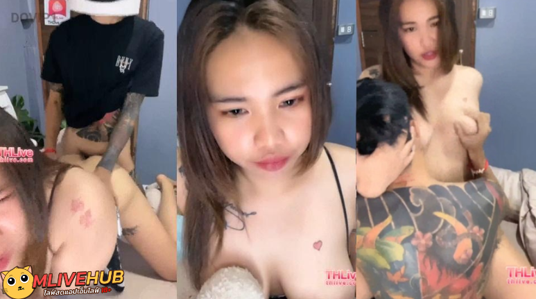 คลิปหลุดMlive น้องซู โดนพี่เทพจับกระแทกหีท่าหมาหน้าอย่างเสียว นมใหญ่จัดโดนพี่เทพสักเต็มตัวซอยหีไม่หยุด