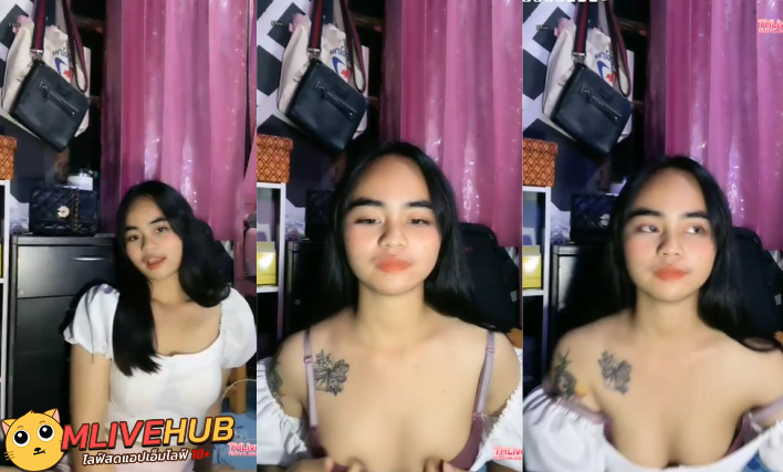 คลิปหลุด THLive สาวหน้าแขก หัดไลฟืครั้งแรก นั่งคุยกับคนดู ถอดทีละชิ้น น้องยังเขิน คนดุ ก็เอ็นดู ไม่ต้องรีบ เดี๋ยวนานไปก็เห็นหีเอง