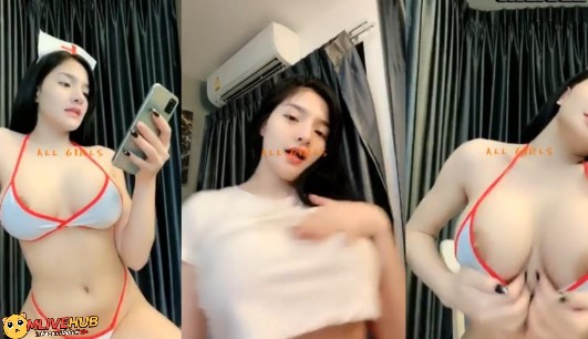 คลิปหลุดMlive น้องน้ำ ไลฟ์สดเด็ดๆงานดีสาวสวยนมใหญ่ยิ้มน่ารักไลฟ์ยั่วเย็ดอ้อนควยจัดแอ่นโชวืเต้นยั่วโชว์ ก่อนเปลี่ยนชุดพยาบาลสุดเซ้กซี่ยั่วควยน่าเย็ดจัดอ่อยหนุ่มเปิดโชว์จุกเต้นยั่วโชว์ทำเอาเงี่ยนควยแข็งทั้งไลฟ์