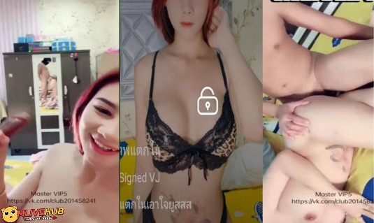 คลิปหลุดMlive IDX-81674793 สาวผมแดงโดนควยใหญ่เย็ดจัดเทพแตกใน ดูดควยอย่างเก่งโม๊คโคตรเสียวแล้วนอนอ้าให้เสียบควยสดๆ กะแทกไม่หยุดจัดท่าหมากดลงเตียงรัวเย็ดจนแตก