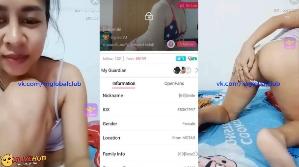 คลิปหลุดMlive IDX-55367997 น้องสมาย สาวร่างเล็กมาในชุดสายเดี่ยวสีขาว ไลฟ์สดเบ็ดหีโชว์คนดู ร้องครางอย่างเสียว
