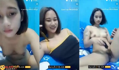 คลิปหลุด Mlive น้องอีฟ IDX 81812365 สาวผมสั้่นหุ่นบางมาไลฟ์สดห้องล็อคโชว์เสียว นั่งคุยนั่วเย็ดคนดูอย่างเงี่ยน ก่อนจะเอาหวีมาเขี่ยหีอย่างเสียวโครตเด็ด