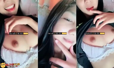 คลิปหลุด Mlive IDX 68185262 สาวสวยสุดเงี่ยน เปิดห้องไลฟ์สดโชว์เสียวให้คนดู ชวนคนดูคุยเสียวก่อนเปิดนมโชว์ นมโครตสวยหัวนมโครตดี นั่งขย่ำนมบีบหัวนมโชว์เสียวโครตยั่วเย็ด