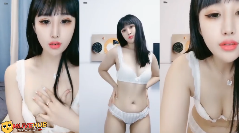 หลุด XXX THLive สาวคนสวย ไลฟ์สดหลังเลิกงาน โชว์ลีลา ยั่วควย ด้วยเอวพริ้วๆ ใส่ชุดชั้นในสีขาวๆ บางๆ ชวนเอายูสคิดกันไปไกล น้องน่ารัก เสียงหวาน อ้อนๆพี่ยูส ทำเอาใจละลายกันไปเลยทั้งห้อง