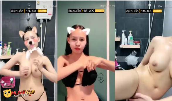 คลิปหลุดห้องลับMlive  IDX 80196776 ผักกาด สาวสวยสุดน่ารัก มาไลฟ์สดเต้นยั่วโชว์พี่เทพ ถอดเสื้อนอกออกโชว์ชุดว่ายน้ำสีดำชุดเอ็กของน้อง พร้อมเต้นยั่วพี่เทพไปด้วย