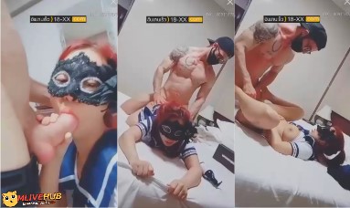 คลิปหลุด Mlive IDX 80911875 สาวสุดเงี่ยนพาพี่เทพฝรั่งมาเล่นเสียวอย่างเด็ด โม็คควยอย่างเสียวควยใหญ่จัดอมที่เต็มปาก ก่อนจะโดนพี่เทพจับซอยท่าหมาร้องครางเสียวไม่ไหว เล่นเสียวกันจนมันส์ก่อนพี่เทพจะชักแตกใส่ปาก
